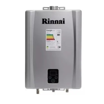 AQUECEDOR RINNAI REU E21 FEH PRATA GN