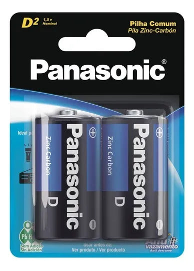 PILHA PANASONIC - PAR D