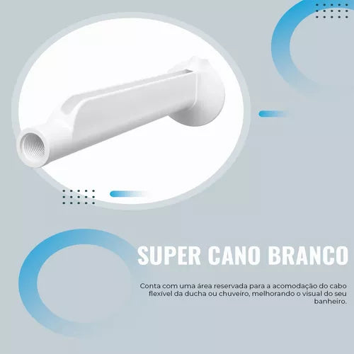SUPER CANO FAME PARA INSTALAÇÃO DE DUCHAS E CHUVEIROS (cód: 7896039716608)