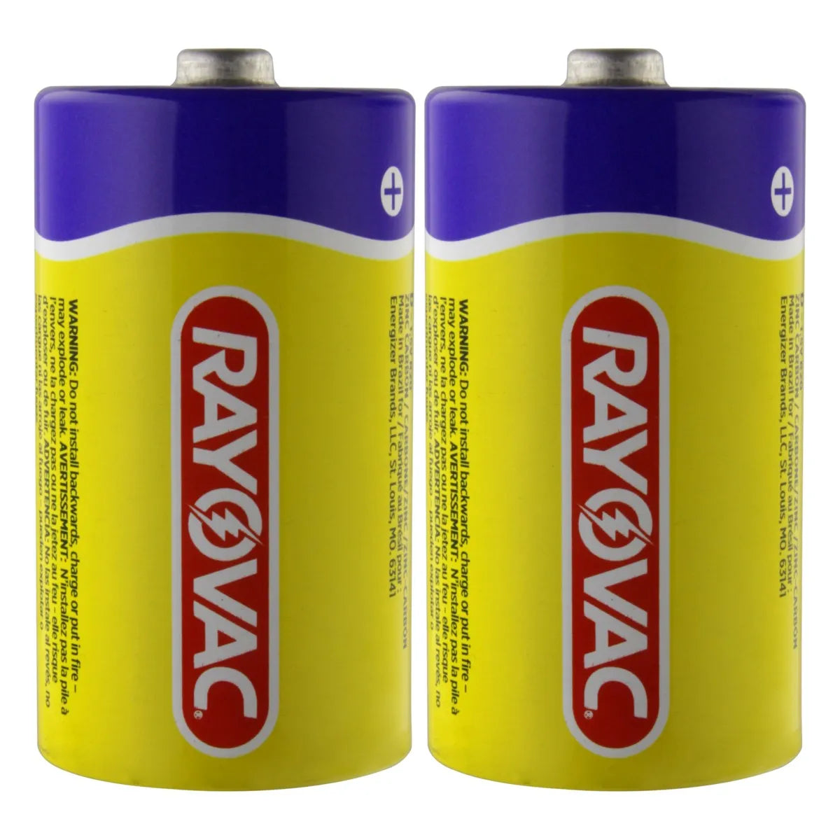 PILHA RAYOVAC D (cód: 1215)