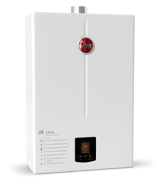 AQUECEDOR RHEEM RB34P26PVNTIC 26L