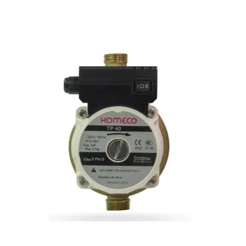 MINI BOMBA PRESSURIZADORA DE ÁGUA KOMECO TP40 G4 DE BRONZE 127V (cód: 7896873151344)