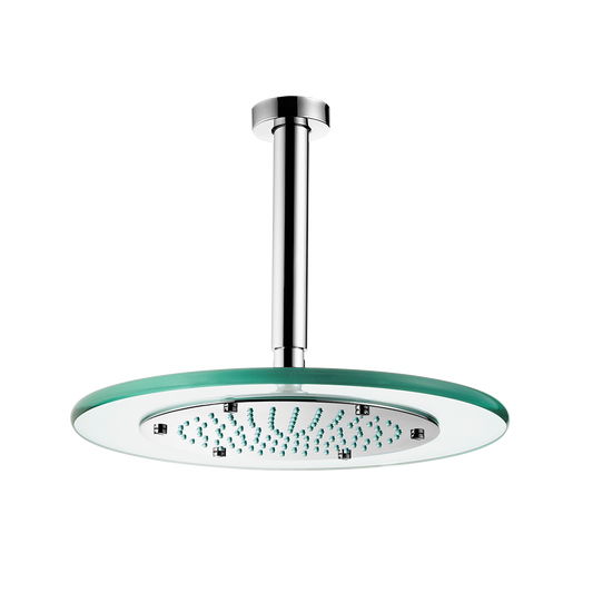 7016 C16 DUCHA C/CANO PARA TETO LOREN RAIN VIDRO (cód: 7896451840844)